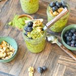 Matcha Almond In a single day Oats Recipe